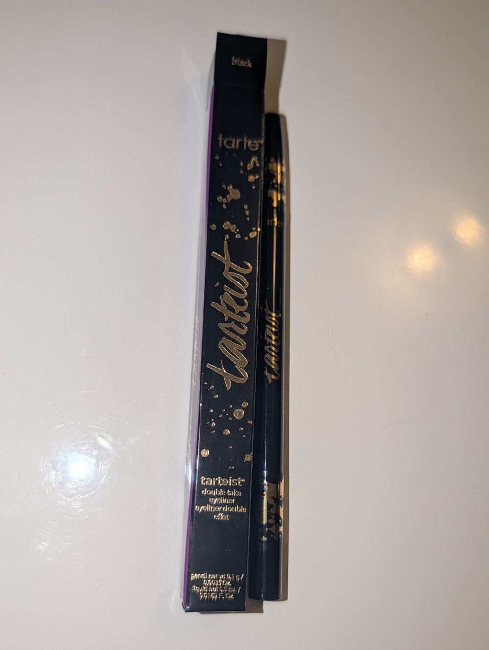 Black tarte tarteist Double Take Precise Liquid & Gel Pencil Eyeliner 